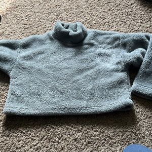 Cropped Sherpa grey Size Small